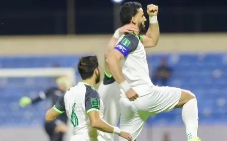 “سومة يسجل هدفًا رائعًا لسوريا في تصفيات كأس آسيا 2027”