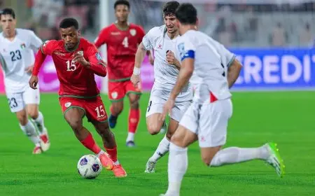 عمان تحقق التأهل إلى ملحق كأس العالم بفوز درامي على فلسطين!