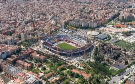 برشلونة يواجه خطر الحرمان من ملعب كامب نو في الموسم المقبل!