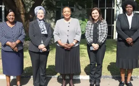 السفيرة المصرية في زامبيا تحضر لقاءاً مع رئيسة البرلمان لتعزيز التعاون الثنائي بين مصر وزامبيا