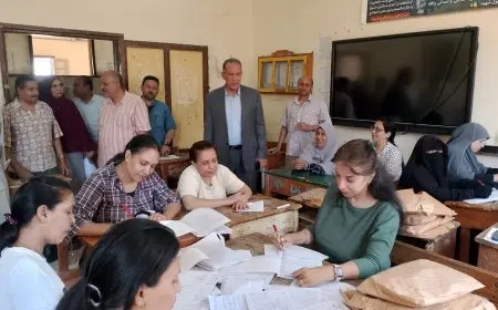 نتيجة الشهادة الإعدادية بأسيوط: موعد الإعلان والمحافظ يتابع عملية تقدير الدرجات