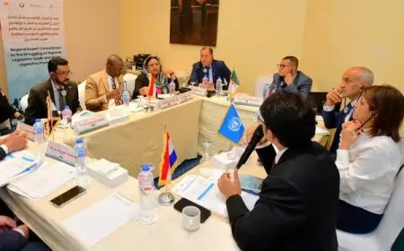 “قاهرة العقول: مشاورات إقليمية لتعزيز التعاون التشريعي في مواجهة تهريب المهاجرين”