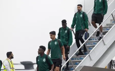 بعثة منتخب السعودية تصل أميركا للمنافسة في الكأس الذهبية