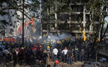 رئيس الوزراء الهندي يعبر عن حزنه بعد كارثة تحطم الطائرة الهندية: لحظات مأساوية تفطر القلوب