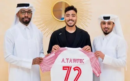 الشمال يتعاقد مع “قلب الأسد” أكرم توفيق في صفقة انتقال حر!