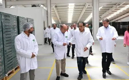 “رئيس الوزراء يؤكد: الزراعة قطاع واعد والحكومة تستثمر في توسيع الرقعة الزراعية لتحقيق التنمية”