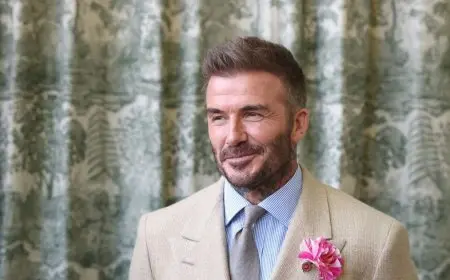 ديفيد بيكهام يحصد لقب فارس عن جدارة من ملك بريطانيا!