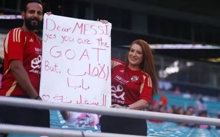 جماهير الأهلي تثير حماس افتتاح مونديال الأندية برسالة مؤثرة إلى ميسي