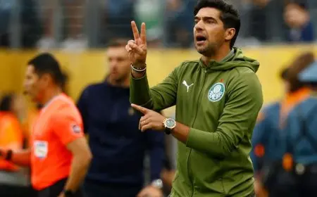مدرب بالميراس يُعبر عن إعجابه بمستوى حارس بورتو ويستعد بشغف لمواجهة الأهلي