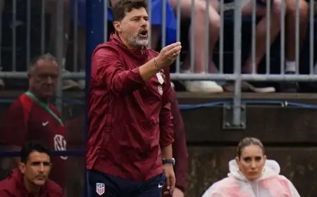 بوتشيتينو يعبر عن سعادته بردود الفعل بعد فوز أمريكا وأنهاء سلسلة الهزائم الأربع!