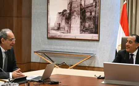 مدبولي يناقش مع وزير الاتصالات أحدث تطورات إطلاق مبادرة “الرواد الرقميون” لتعزيز الابتكار الرقمي في مصر