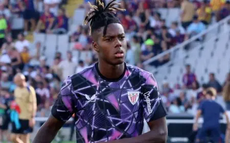 لابورتا يستطلع إمكانية إضافة نيكو ويليامز لقائمة برشلونة: ماذا سيحدث؟