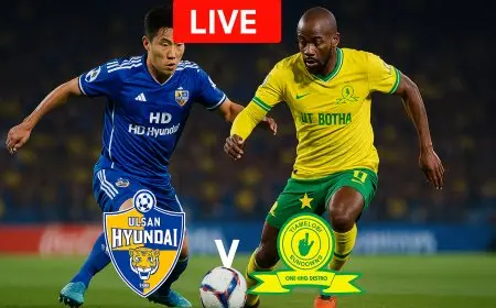 مواجهة قوية.. كل ما تحتاج معرفته عن مباراة أولسان ضد صن داونز في مونديال كأس العالم للأندية 2025!