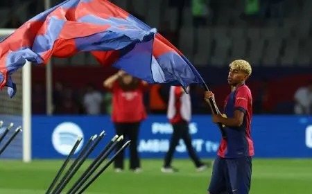 لامين يامال يتقن فن “ركوب الأمواج” في مغامرة مثيرة بالبرازيل