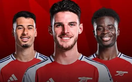 جدول مواعيد مباريات أرسنال في الدوري الإنجليزي الممتاز للموسم 2025-2026: كل ما تحتاج معرفته!