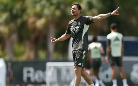 إعلان مثير في تشكيلة ألونسو الأولى مع ريال مدريد لمواجهة الهلال