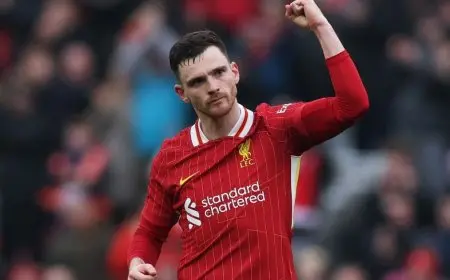 أندرو روبرتسون يغادر ليفربول للدفاع عن شرفه في مدريد بجوار أرنولد