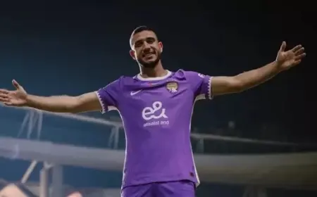 أول ظهور لرامي ربيعة: تعرف على تردد القنوات المفتوحة ومواعيد المباراة المثيرة بين العين ويوفنتوس!