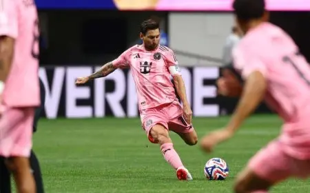 ميسي يسجل هدفه الأول في مونديال 2025 بركلة حرة رائعة!