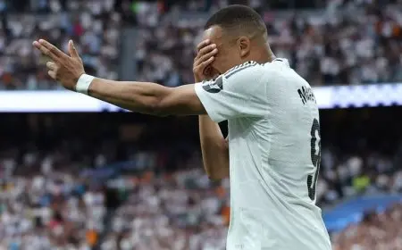 كيليان مبابي يخرج من المستشفى ويستأنف تدريباته مع ريال مدريد