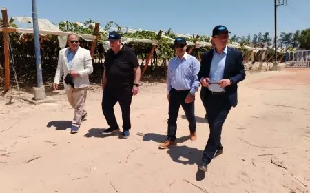 وزير الزراعة الصربي يستعرض أفضل التجارب والمشروعات الزراعية المبتكرة في زيارة ميدانية مميزة