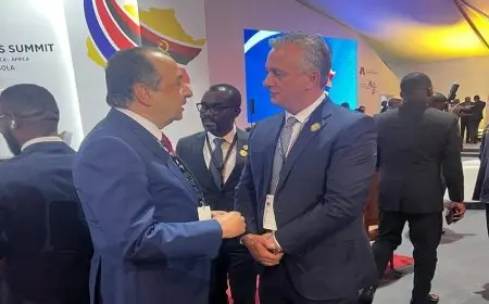 وزير قطاع الأعمال العام يتباحث مع نائبة رئيس أنجولا لتعزيز أوجه التعاون المشترك