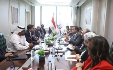 الدكتور خالد عبد الغفار يستعرض فرص الاستثمار في القطاع الصحي مع رئيس “برجيل القابضة” لتوطين الصناعات الطبية في مصر