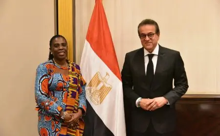 وزير الصحة يستعرض آفاق تعزيز التعاون الصحي الإفريقي مع مفوضة الاتحاد الإفريقي