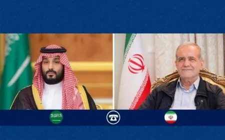 بزشكيان يوجه رسالة للولي العهد السعودي: أمريكا وإسرائيل يتآمران لإثارة الفرقة بين الدول الإسلامية