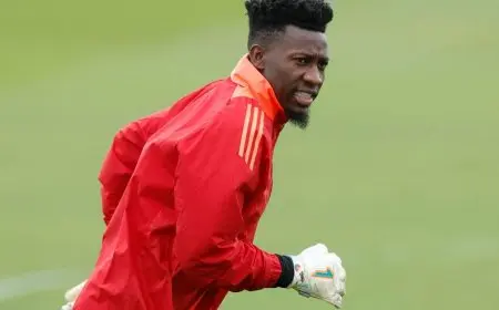 موناكو يُعلّق المفاوضات مع حارس مانشستر يونايتد أونانا: تفاصيل جديدة ومُثيرة!