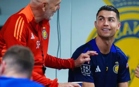 كريستيانو رونالدو يرسل رسالة مؤثرة إلى بيولي بعد مغادرته نادي النصر