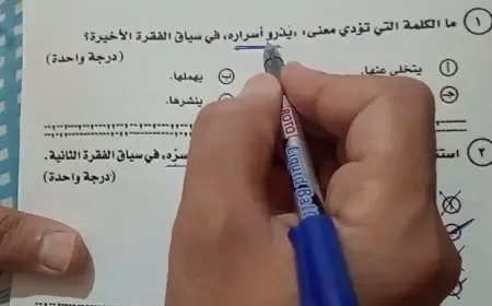 طالب يثير دموع الملايين: ماذا كتب في إجابته على امتحان اللغة العربية 2025؟