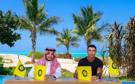 رونالدو يتحدث بعد تجديد عقده مع النصر: نبدأ فصلاً جديداً لصنع التاريخ معاً!