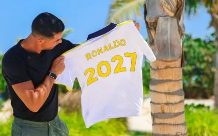 بعد تجديد عقده: اكتشف الأرقام المدهشة لكريستيانو رونالدو مع نادي النصر السعودي!