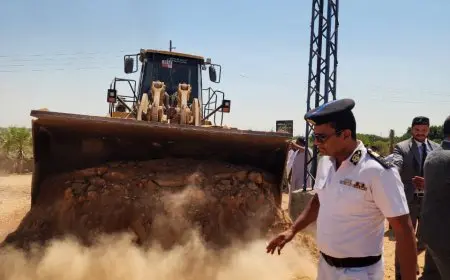 وزير الإسكان يعلن استرداد 153 فدانًا في مدينة سفنكس الجديدة بعد القضاء على التعديات