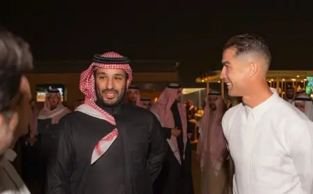 رونالدو يؤكد أن “السعودية تنتمي إليه” ويثني على “الجهود المذهلة” لولي العهد