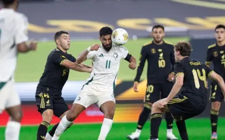 الأخضر السعودي يخرج من الكأس الذهبية بعد هزيمته أمام المكسيك بهدفين