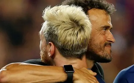 إنريكي يعلن خطة سان جيرمان للقضاء على ميسي “الأعظم في التاريخ”