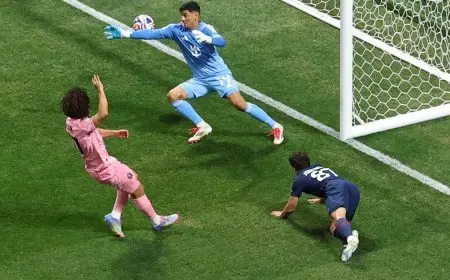 ميسي وميامي يتعرضان لهدف سريع بعد 6 دقائق: بداية مؤلمة أمام سان جيرمان!