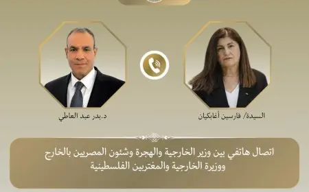 وزير الخارجية المصري يهنئ نظيرته الفلسطينية على تولي منصبها الجديد ويعبر عن دعم مصر القوي للقضية الفلسطينية