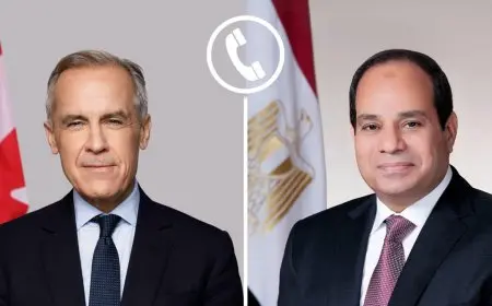 الرئيس السيسي يناقش مع رئيس الوزراء الكندي أهمية تحقيق اتفاق لوقف إطلاق النار في غزة عبر الاستفادة من التهدئة الإقليمية