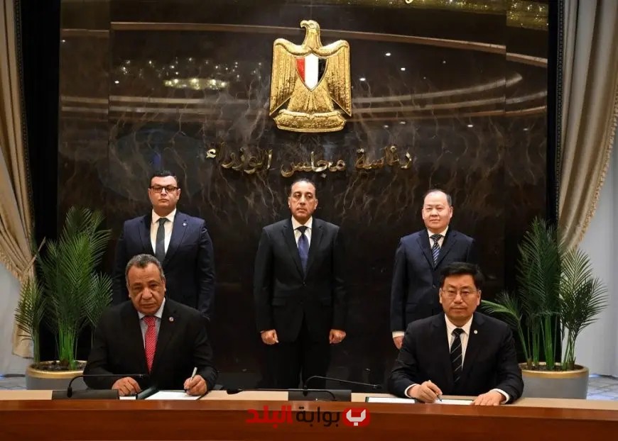 مدبولي يشارك في توقيع بروتوكول تأسيس تحالف قوي بين المقاولون العرب وشركة صينية لتعزيز التعاون الاستثماري