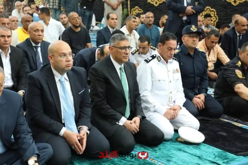 محافظ الجيزة يشارك في صلاة عيد الأضحى بساحة مسجد مصطفى محمود بالدقي لتعزيز الروح المجتمعية