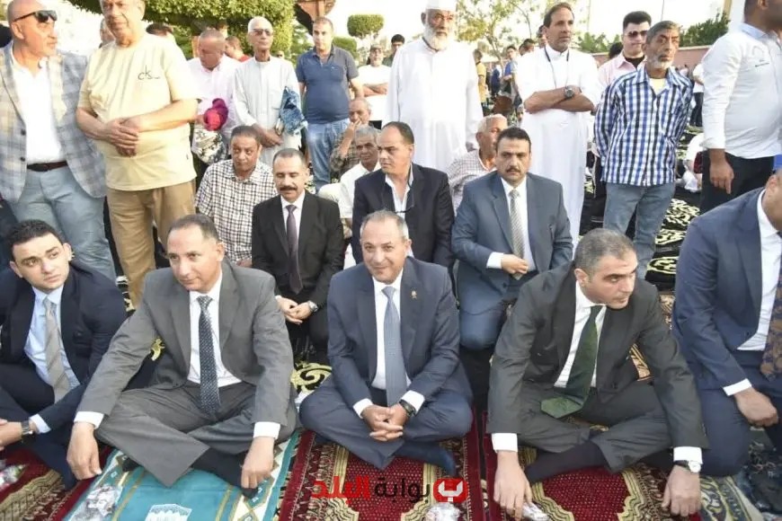 محافظ بورسعيد يشارك في احتفالات عيد الأضحى بساحة مدينة بورفؤاد