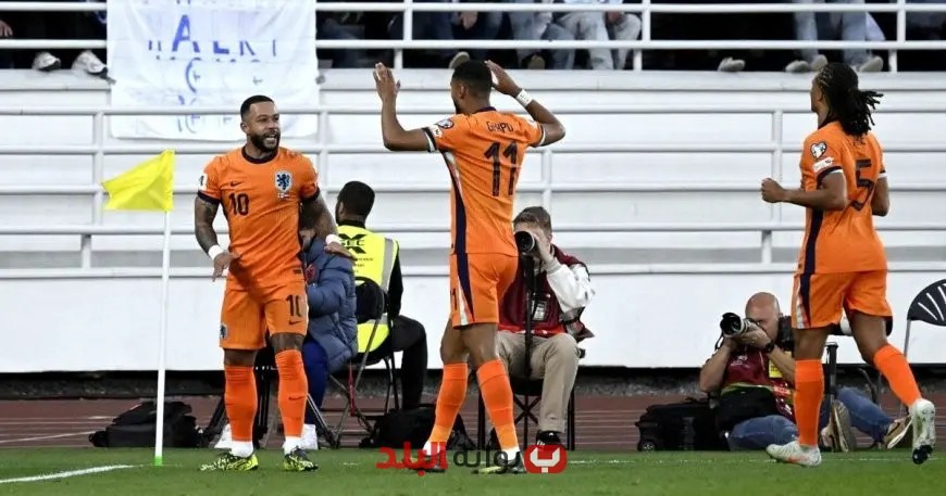 ديباي يُشعل حماس هولندا ويقودها لسقوط فنلندا.. هل يهدد عرش فان بيرسي؟