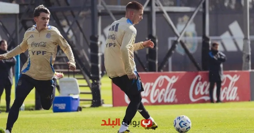 سكالوني، مدرب الأرجنتين، يحتفل بانضمام ماستانتونو إلى ريال مدريد!