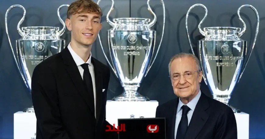 هويسن يختار رقم قميصه الجديد ويستمع لنصائح رئيس ريال مدريد!
