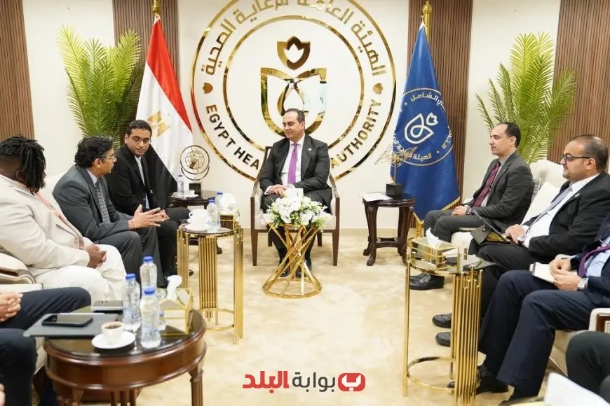 رئيس قطاع الرعاية الصحية يستعرض فرص التعاون وتبادل الخبرات مع قيادات شركة روش
