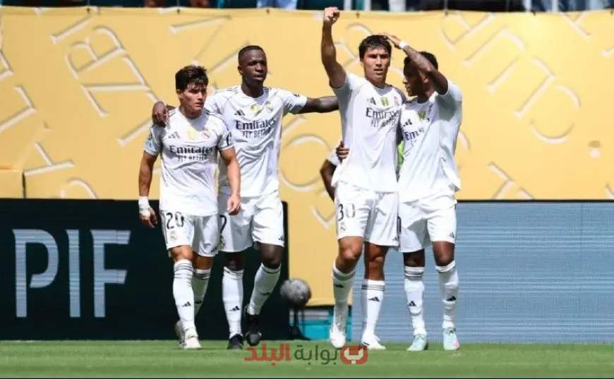 غونزالو غارسيا لاعب ريال مدريد الذي سجل هدفًا في مباراة الهلال