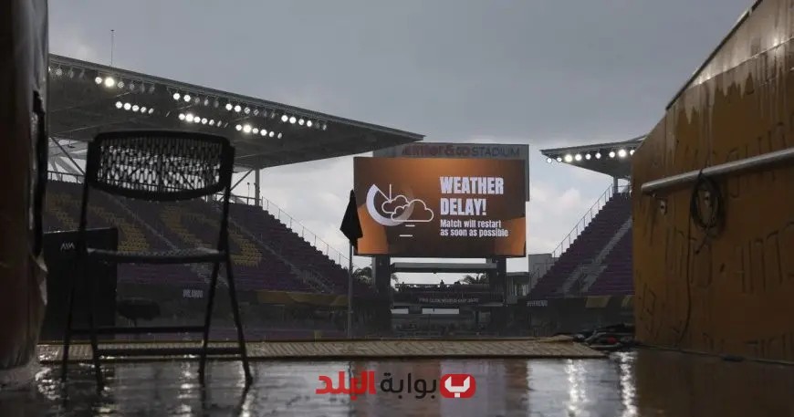 تأجيل مباراة بنفيكا وأوكلاند بسبب سوء الأحوال الجوية في مونديال الأندية!